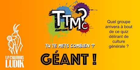 TTMC Géant billets