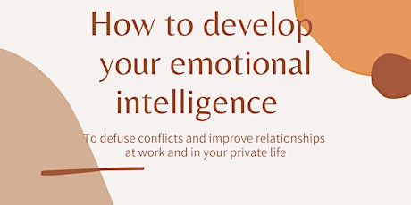 Hauptbild für Free Masterclass: How to develop your emotional intelligence