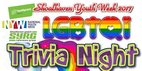 Youth week trivia night for Gender and Sexually Diverse Young People and friends