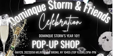 Dominque Storm & Friends’ Pop-up Shop tickets