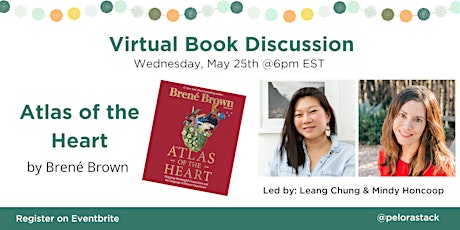 Virtual Book Discussion: Atlas of the Heart by Brené Brown tickets