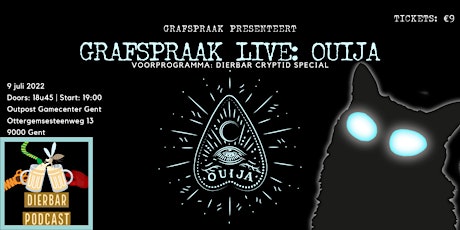 UITVERKOCHT Grafspraak Live: Ouija tickets