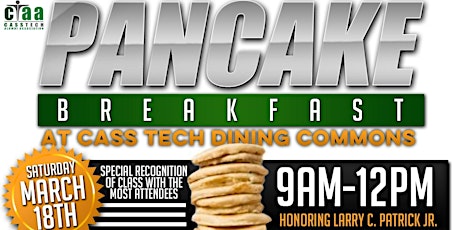 Imagen principal de The CTAA 30th Annual Pancake Breakfast