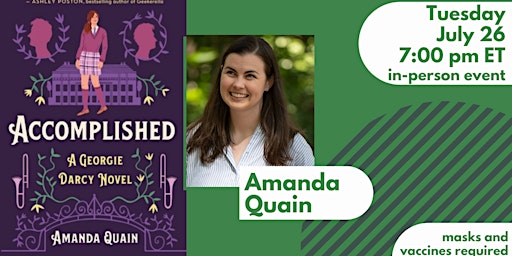 Celebrate ACCOMPLISHED with Amanda Quain | In-store Event