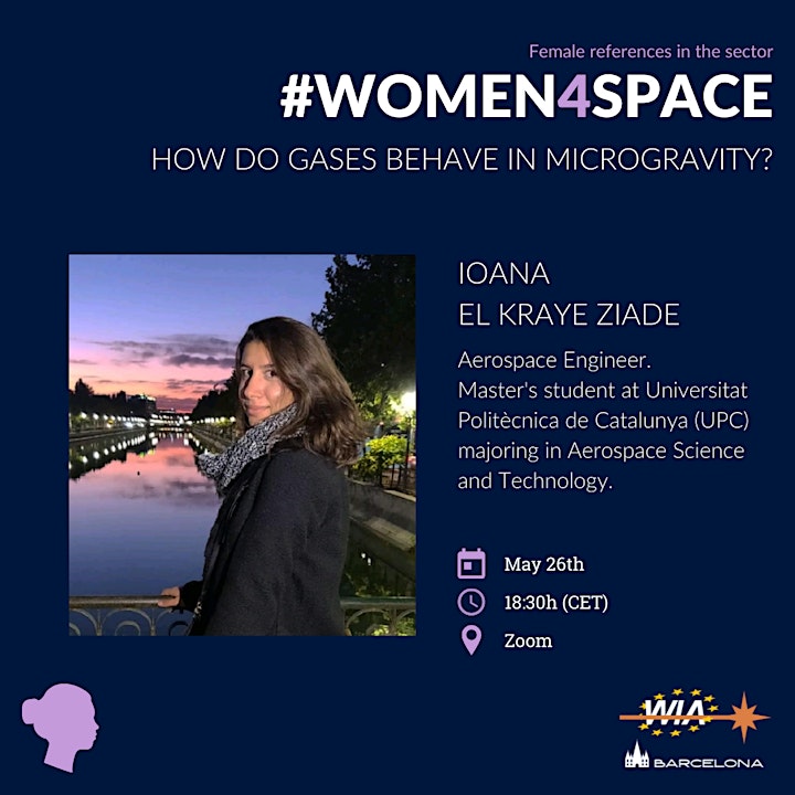 WIA-E Barcelona - #Women4Space Conference with Ioana El Kraye Ziade image
