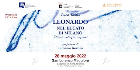 Presentazione 2° vol. LEONARDO DUCATO DI MILANO. Allievi, colleghi, seguaci tickets