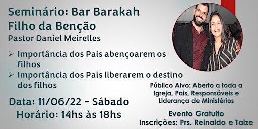 Seminário: Bar Barakah - Filho da Benção