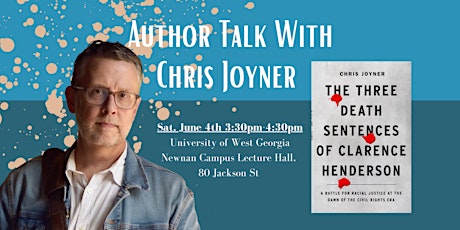 Southern LitFest- Chris Joyner Author Talk tickets