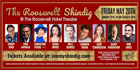 The Roosevelt Shindig Show tickets