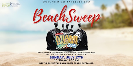 MTO2022: Community Service Beach Sweep  (Single Event Only) tickets