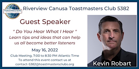Riverview Canusa Toastmasters Club tickets