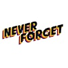 Logotipo da organização Never Forget