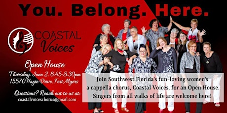 Coastal Voices Open House tickets