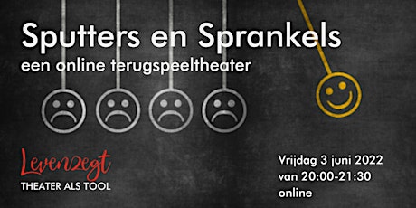 Sputters en Sprankels, een online terugspeeltheater tickets