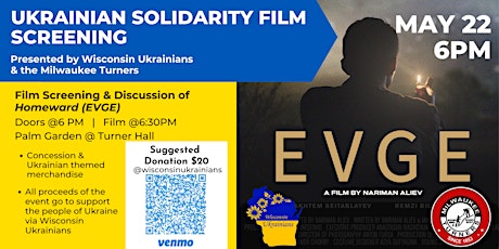 Ukrainian Solidarity Film Screening at Turner Hall tickets