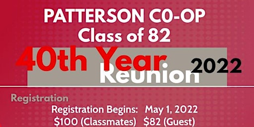 Patterson Coop Class of '82 Reunion
