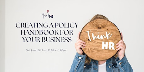 Creating a Policy Handbook for Your Business tickets
