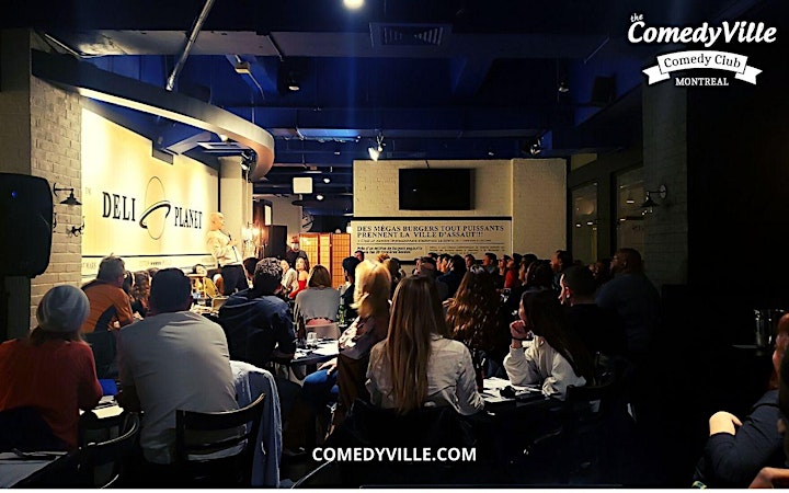 Live Stand Up English Comedy Shows Montreal at Comedy Club Montreal (9 PM) image