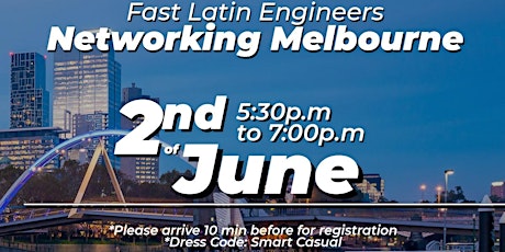 Fast Latin Engineers Networking Melbourne tickets