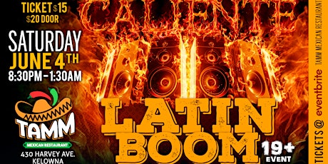 Caliente Latin Boom tickets