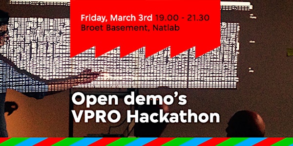 Open Demo's VPRO Hackathon - Literatuur & Poëzie