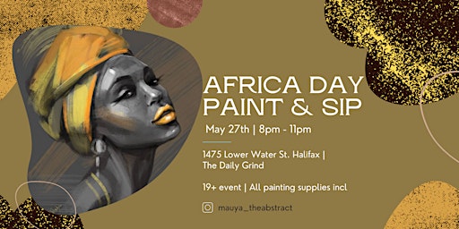 Africa Day Paint & Sip