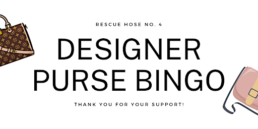 Rescue Hose No. 4 Designer Purse Bingo