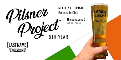 Pilsner Project 2022 Barrelside Chat with Andy Dale: Irish-Style Pils tickets