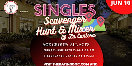 Singles Scavenger Hunt (ALL AGES) tickets