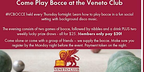 #VCBOCCE -26th May2022 (#7-2022) tickets