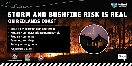 Bushfire & Storm Awareness on Redlands Coast - Russell Island Rec Hall tickets