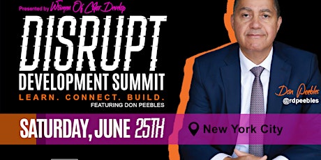 Disrupt Development Summit tickets