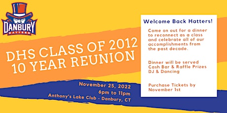 DHS Class of 2012 10 Year  Reunion