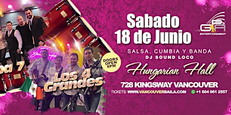 Salsa Cumbeando y Banda tickets