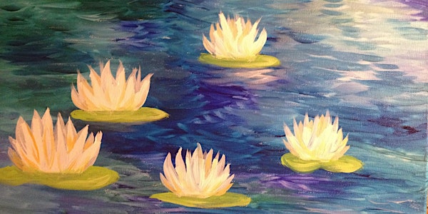 Paintin' & Pourin' Waterlillies