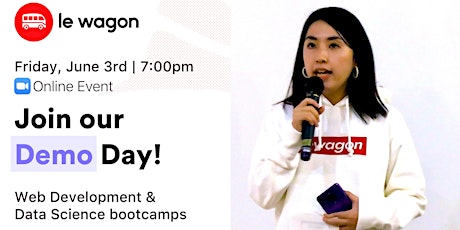 [Demo Day Combo] Web Development & Data Science bootcamps tickets
