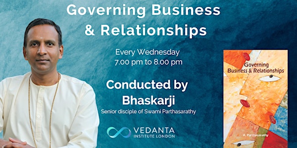 Governing Business and Relationships  (Online Wednesday Class)