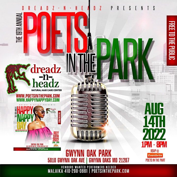 Poets in the Park 2022 image