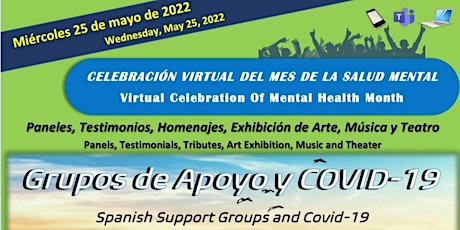 Grupos de Apoyo y Covid -19 DMH/ Spanish Support Group (Conference) entradas