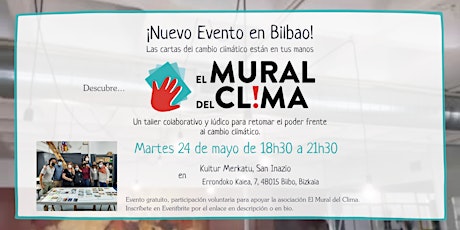 El Mural del Clima – Taller @ Kultur Merkatu, San Inazio (Bilbao) tickets