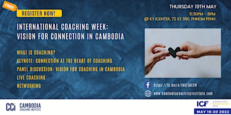 ICF International Coaching Week: 'Vision for Connection in Cambodia’ tickets