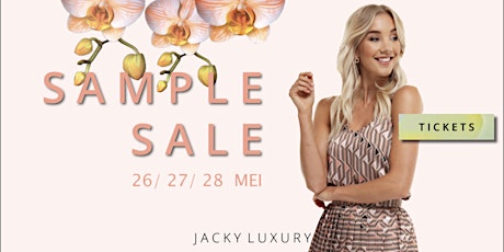 Jacky Luxury | Sample sale tickets