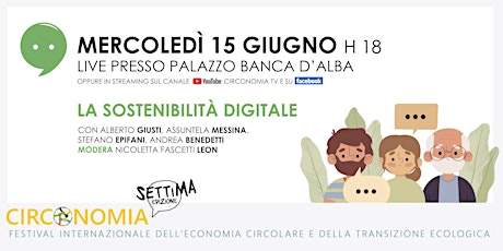 La Sostenibilità Digitale | APERITalk di CIRCONOMìA biglietti