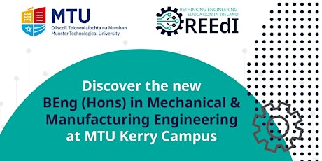 NEW BEng (Hons) in Mechanical and Manufacturing Engineering at MTU entradas