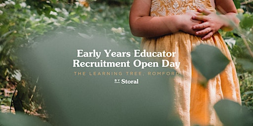 The Learning Tree Nursery School, Romford - Recruitment Open Day