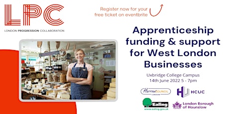 Apprenticeship funding and support for West London Businesses tickets