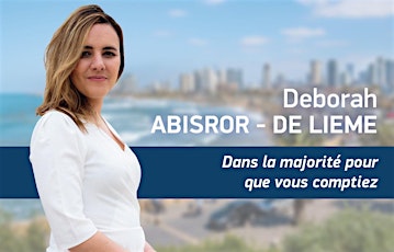 Déborah Abisror-de Lieme : une candidate aux législatives sur le terrain biglietti