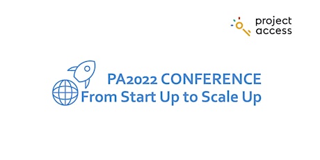 PA2022 Conference "From Start Up to Scale Up" tickets