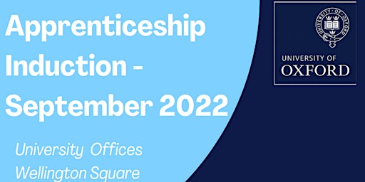 Welcome and Onboarding - Apprenticeship Induction, September 2022