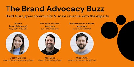 The Brand Advocacy Buzz - The Economics of Brand Advocacy (Part 3/3) Tickets